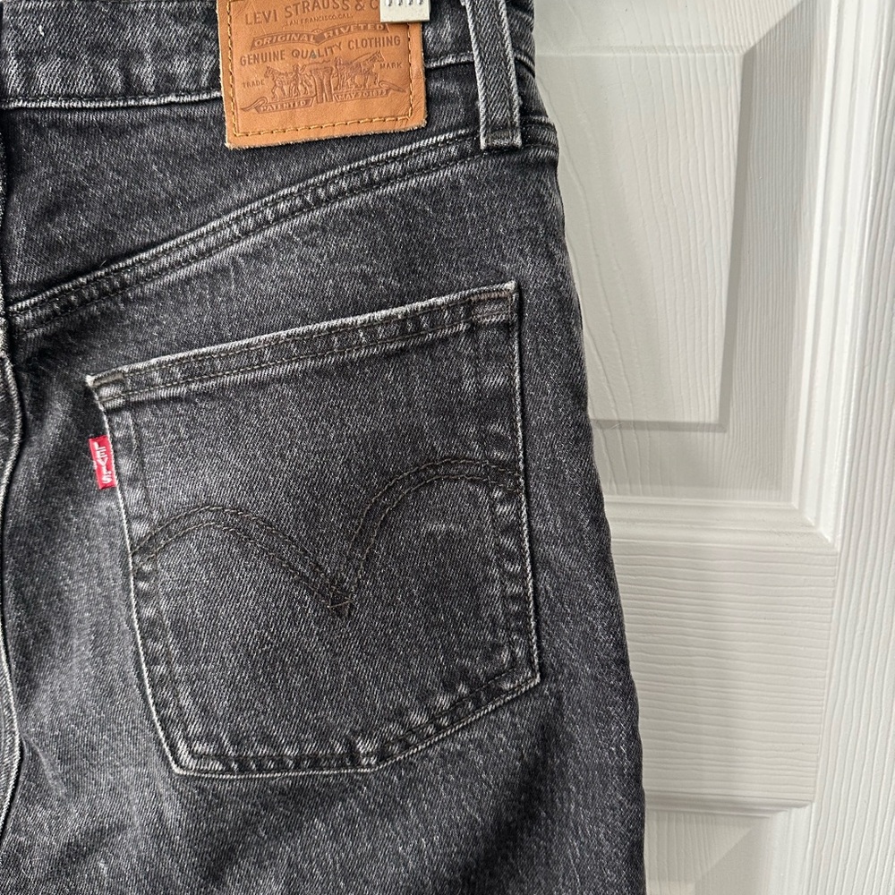Levi's ribcage straight Black Jeans size 27